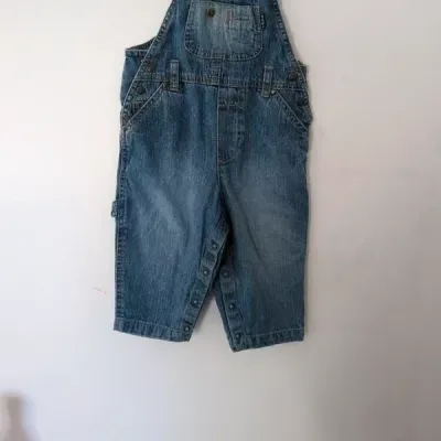 👖 Salopette en jean bébé – H&M L.O.G.G 9/12 mois